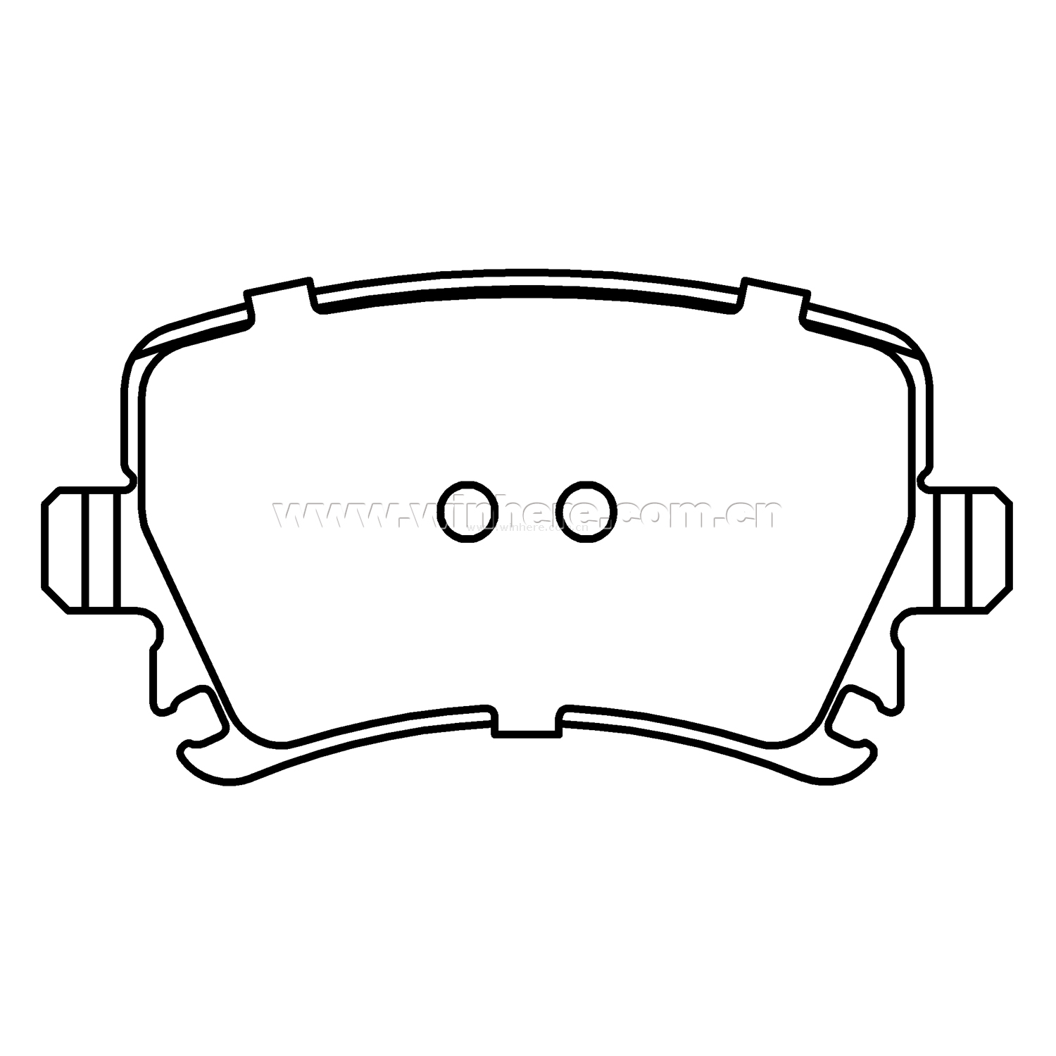 AUDI后ECE R90制动片